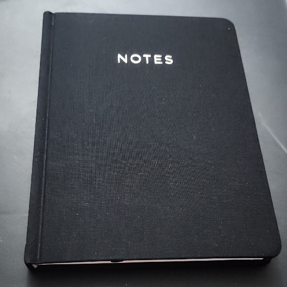 Threshold Black Notes Journal